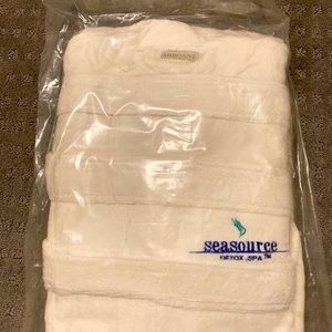 White Bathrobe - Terrycloth - Arbonne SeaSource